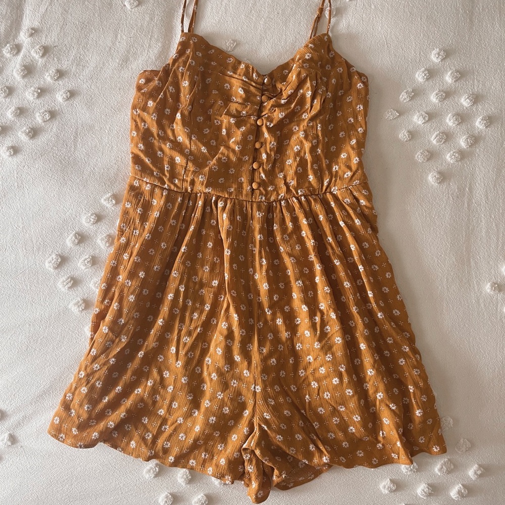 Shorts Romper with Pockets